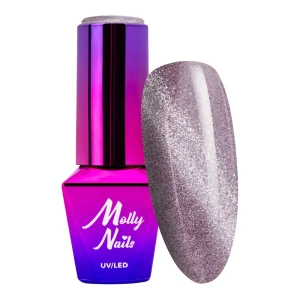 Molly Nails Cat Eye Womanity гель лак 448 Steel 8 г