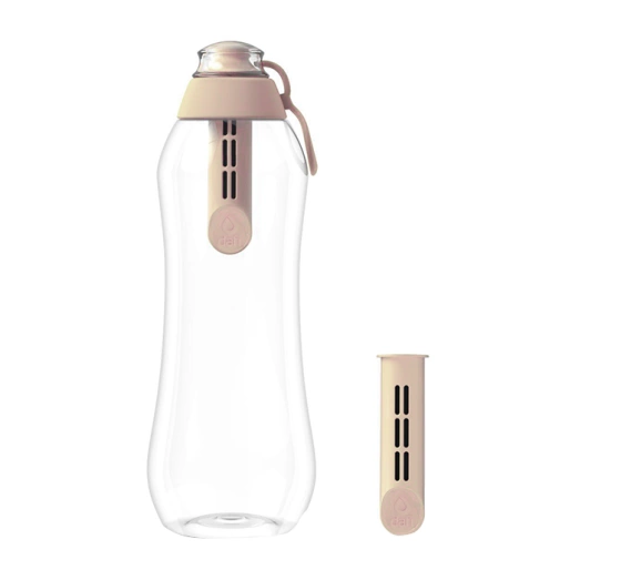 Dafi Soft бутылка для воды 0,7 l бежевая + 2 угольных фильтра