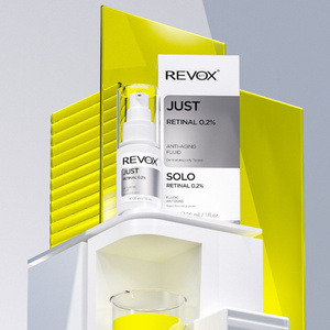 Revox B77 Just Retinal 0,2% Anti-Aging Fluid — антивіковий крем з 0,2% ретиналом для нічного застосування, 30 мл