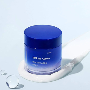 Missha Super Aqua Ultra Hyalron Cream — глубоко увлажняющий крем для лица с гиалуроновой кислотой, 70 мл
