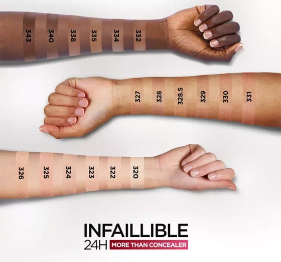 LOREAL INFALLIBLE MORE THAN CONCEALER КОРРЕКТОР 327 CASHERE 11 МЛ