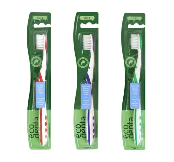 ECODENTA SOFT МАНУАЛЬНА ЩІТКА ДЛЯ ЧИЩЕННЯ ЗУБІВ