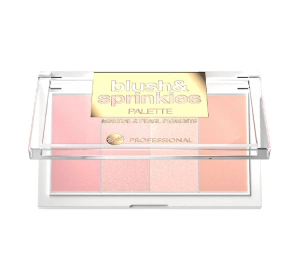 Bell Professional Blush & Sprinkles палетка рум'ян та хайлайтерів 20 г