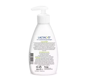 LACTACYD FRESH ОСВІЖАЮЧИЙ ГЕЛЬ ДЛЯ ІНТИМНОЇ ГІГІЄНИ З ДОЗАТОРОМ 200МЛ