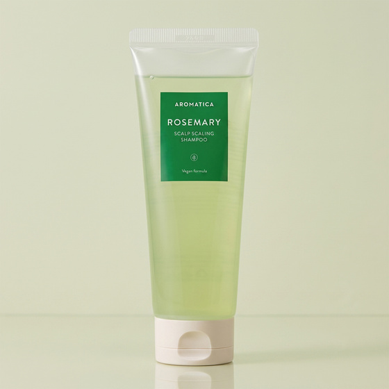 Aromatica Rosemary Scalp Scaling Shampoo очищающий шампунь для кожи головы с экстрактом розмарина 180 мл