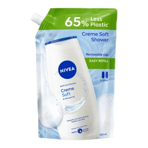 NIVEA Creme Soft кремовий гель для душу refill 500 мл