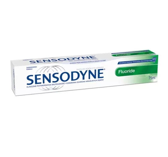 SENSODYNE FLUORIDE ЗУБНАЯ ПАСТА С ФТОРОМ ОТ КАРИЕСА 75МЛ