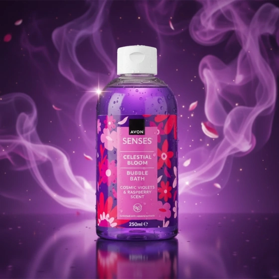 Avon Senses жидкость для купания Celestial Bloom 250 мл