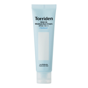 Torriden Dive In Watery Moisture Sun Cream + Panthenol успокаивающий крем для лица с солнцезащитным фильтром SPF50+ PA++++ 60 мл
