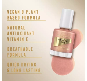 MAX FACTOR MIRACLE PURE ЛАК ДЛЯ НІГТІВ 265 FIERY FUCHSIA 12МЛ