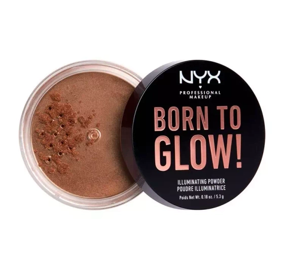 NYX PROFESSIONAL MAKEUP BORN TO GLOW ОСВІТЛЮЮЧА ПУДРА  04 DESERT NIGHT 5,3Г