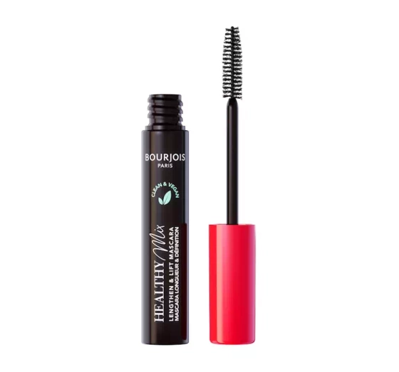BOURJOIS HEALTHY MIX CLEAN ТУШЬ ДЛЯ РЕСНИЦ 001 ULTRA BLACK 7МЛ