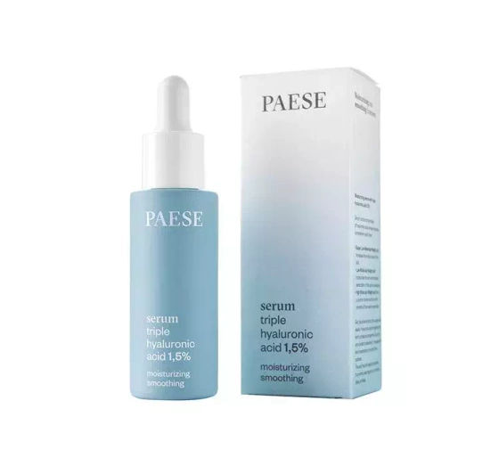 PAESE SERUM ПОТРІЙНА ГІАЛУРОНОВА КИСЛОТА 1,5% 30ml