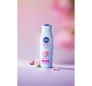 NIVEA DIAMOND GLOSS PH BALANCE СМЯГЧАЮЩИЙ ШАМПУНЬ С АЛМАЗНОЙ ПЫЛЬЮ 400МЛ