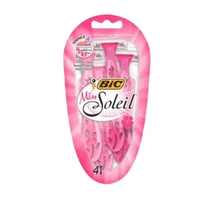BIC MISS SOLEIL ОДНОРАЗОВЫЕ СТАНКИ ДЛЯ БРИТЬЯ ДЛЯ ЖЕНЩИН 4 ШТУКИ