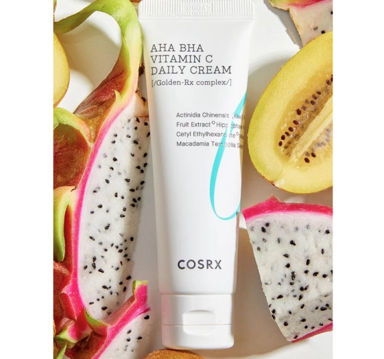 Cosrx Refresh AHA BHA Vitamin C Daily Cream крем для обличчя 50 мл