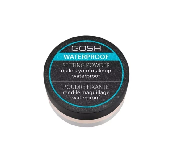 GOSH WATERPROOF ФИКСИРУЮЩАЯ ПУДРА 001 TRANSPARENT 7Г