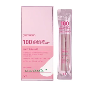VT Cosmetics Cica x Hyalon Collagen Reedle Shot 100 сыворотка для лица с коллагеном и микроиглами 10 x 2 мл