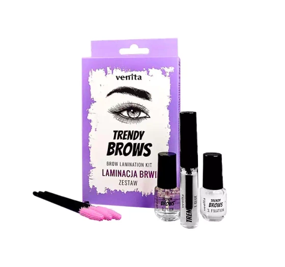 VENITA TRENDY BROWS НАБІР ДЛЯ ЛАМІНАЦІЇ БРІВ
