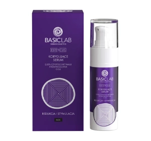 BasicLab Esteticus корректирующая сыворотка для лица 0,05% чистого ретиналя 30 мл