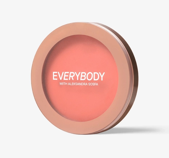 Everybody London x Aleksandra Sosfa кремовые румяна для щек Peachy Pie 6,5г