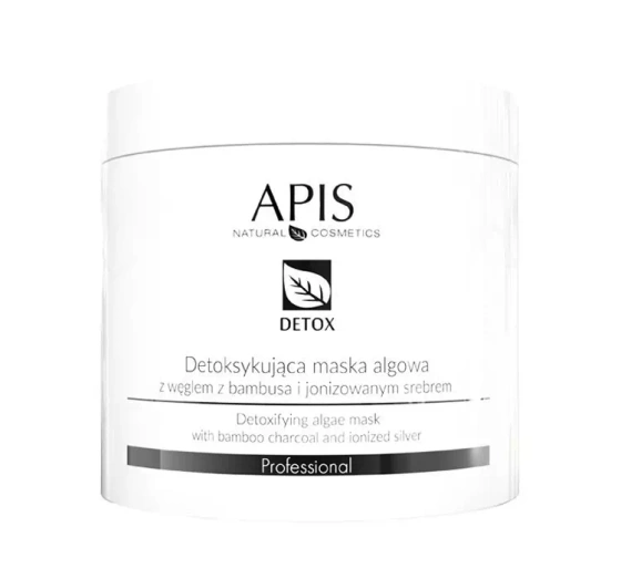 APIS DETOX ДЕТОКСИЦИРУЮЩАЯ МАСКА С БАМБУКОВЫМ УГЛЕМ И ИОНИЗИРОВАННЫМ СЕРЕБРОМ 200Г