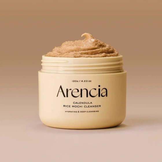 Arencia Calendula Rice Mochi Cleanser очищувальна паста для вмивання обличчя з рисом 120 г