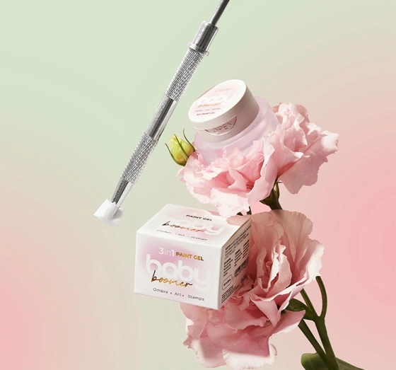 Нажмите на картинку, чтобы ее увеличить Clavier Nailsology Baby Boomer Blush Beauty многофункциональный гель 3 в 1 для декорирования ногтей B01 Bloom 3 г