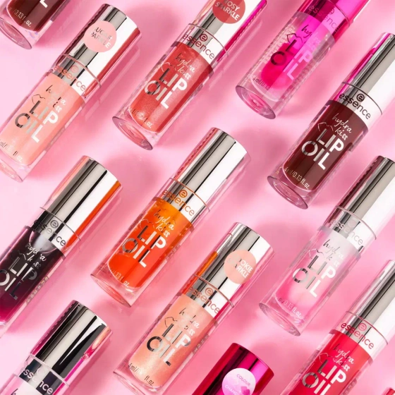 Нажмите на картинку, чтобы ее увеличить Essence Hydra Kiss Lip Oil масло для губ 10 Sugar Sparkle 4 мл