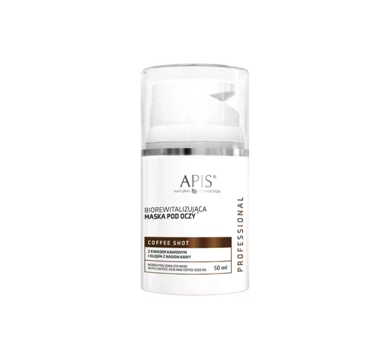 APIS PROFESSIONAL COFFEE SHOT БИОРЕГЕНЕРИРУЮЩАЯ МАСКА ПОД ГЛАЗА 50МЛ