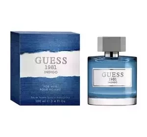 GUESS 1981 INDIGO FOR MEN ТУАЛЕТНАЯ ВОДА СПРЕЙ 100МЛ