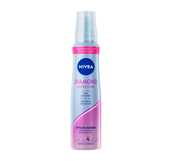 NIVEA DIAMOND GLOSS CARE ПІНА ДЛЯ ВОЛОССЯ 150МЛ