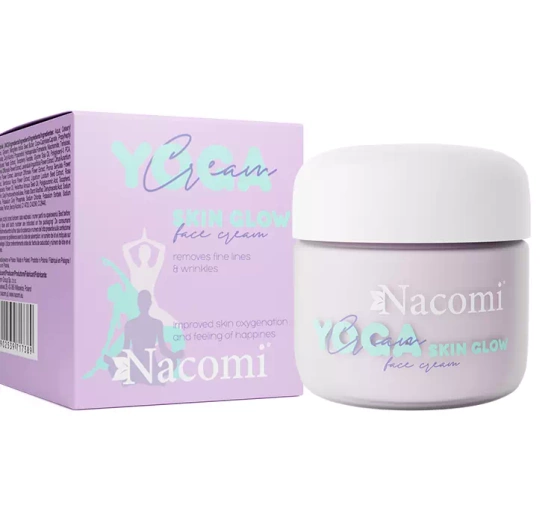 Натисніть на картинку, щоб її збільшити NACOMI YOGA SKIN GLOW ОКСИГЕНУЮЧИЙ КРЕМ ДЛЯ ОБЛИЧЧЯ 50МЛ