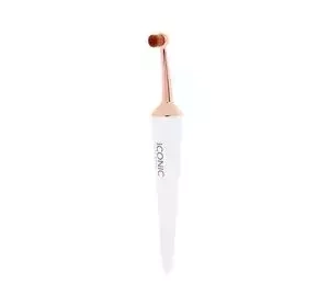 ICONIC LONDON EVO OVAL ОВАЛЬНИЙ ПЕНЗЛИК ДЛЯ МАКІЯЖУ WHITE 006