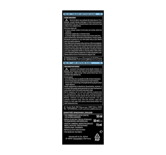 SYOSS PERMANENT СТОЙКАЯ КРАСКА 10_13 АРКТИЧЕСКИЙ БЛОНД