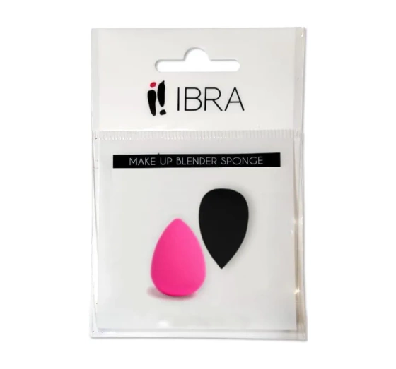 Натисніть на картинку, щоб її збільшити IBRA MAKEUP BLENDER SPONGE ГУБКА ДЛЯ МАКІЯЖУ МІНІ 2 ШТУКИ