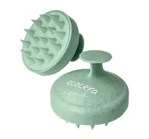 ECOCERA ЩІТКА ДЛЯ МАСАЖУ ШКІРИ ГОЛОВИ GREEN