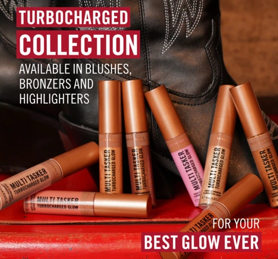 Rimmel Multi-Tasker Turbocharged Glow освітлюючі рідкі рум'яна 001 Not Basic B 10 мл