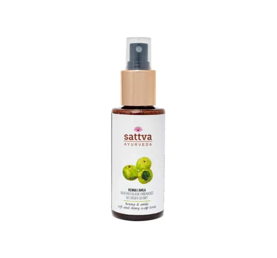 SATTVA AYURVEDA ВТИРКА ДЛЯ ВОЛОС ХНА И АМЛА 100МЛ