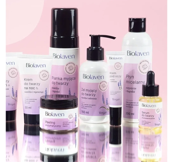 BIOLAVEN SYLVECO ГЕЛЬ ДЛЯ МИТТЯ ОБЛИЧЧЯ З ЛАВАНДОЮ