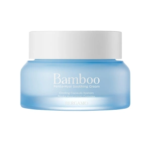 Bergamo Bamboo интенсивно увлажняюще-охлаждающий крем с бамбуком и гиалуроновой кислотой 50 г
