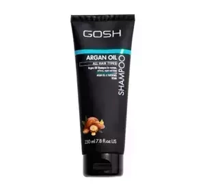 GOSH ARGAN OIL ВЕГАНСКИЙ ШАМПУНЬ ДЛЯ ВСЕХ ТИПОВ ВОЛОС 230 МЛ