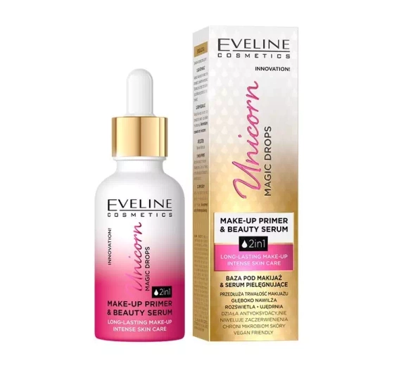EVELINE UNICORN MAGIC DROPS ИННОВАЦИОННАЯ БАЗА-СЫВОРОТКА 30МЛ