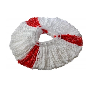 Vileda Turbo 2in1 Microfibre Refill сменная насадка для вращающегося шнурового швабры, 2 шт.