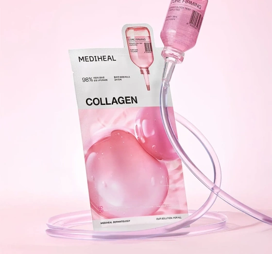Mediheal Collagen Essential Mask Core Firming укрепляющая тканевая маска 24 мл