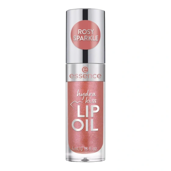 Нажмите на картинку, чтобы ее увеличить Essence Hydra Kiss Lip Oil масло для губ 11 Rosy Sparkle 4 мл
