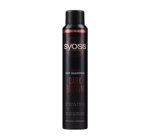 SYOSS TINTED DRY SHAMPOO DARK BROWN СУХОЙ ШАМПУНЬ 200 МЛ