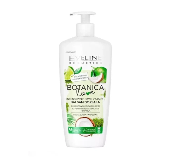 EVELINE BOTANICA LOVE ЗВОЛОЖУЮЧИЙ БАЛЬЗАМ ДЛЯ ТІЛА 350МЛ