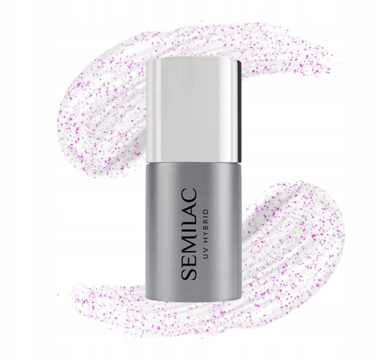 SEMILAC TOP NO WIPE ТОП ДЛЯ ГЕЛЬ-ЛАКА T17 SPRARKLIG PINK 7МЛ