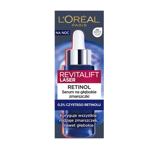 LOREAL REVITALIFT LASER СИРОВАТКА З ЧИСТИМ РЕТИНОЛОМ 30МЛ